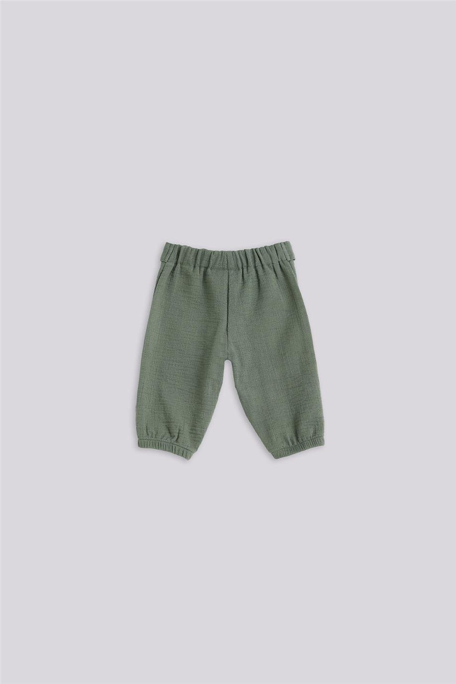 Layette Erkek Bebek Yeşil PantolonLayette Erkek Bebek Yeşil Pantolon