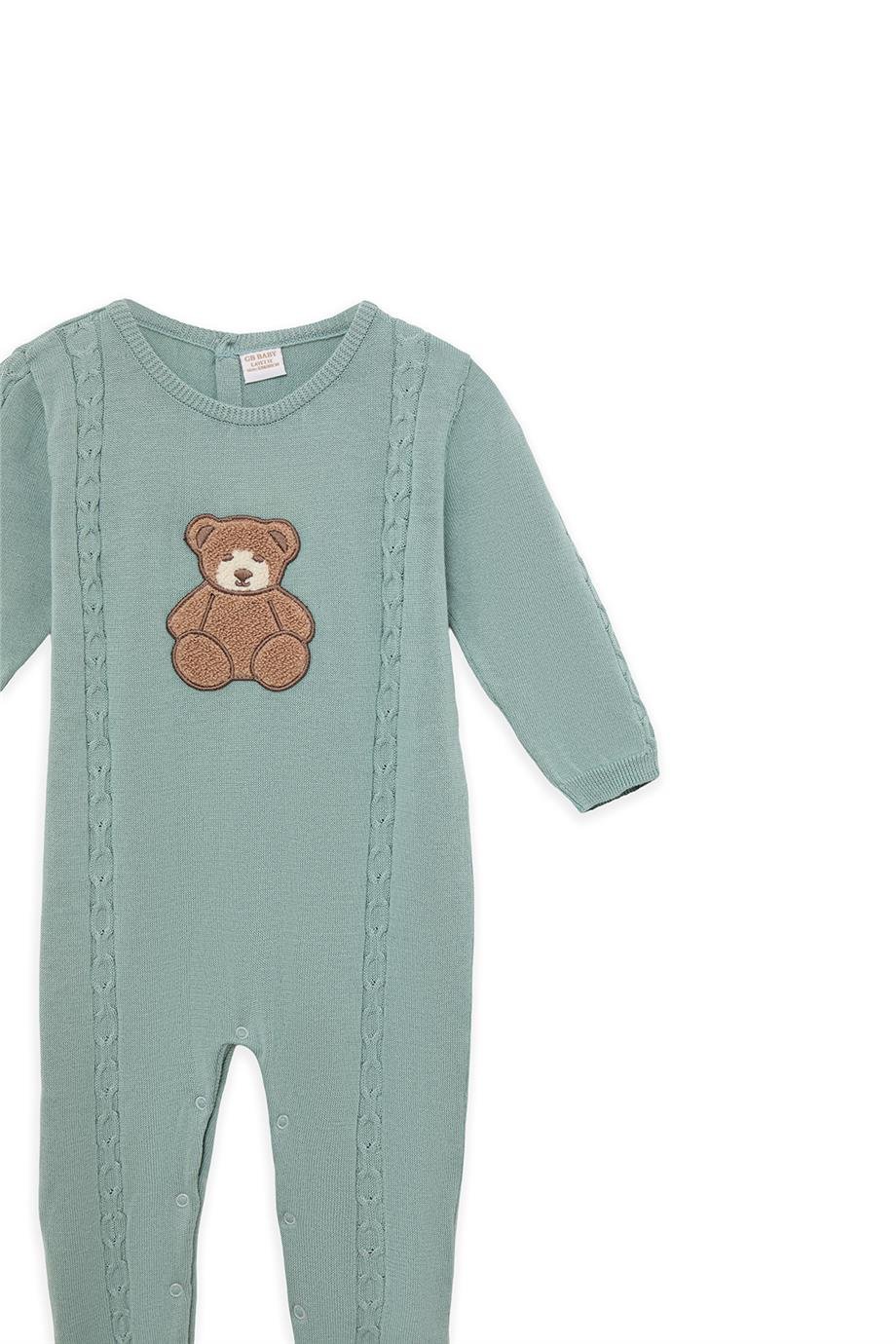 Layette Baby Boy Green OverallLayette Baby Boy Green Overall