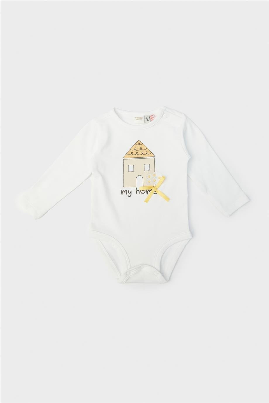 Layette Kız Bebek Beyaz Body