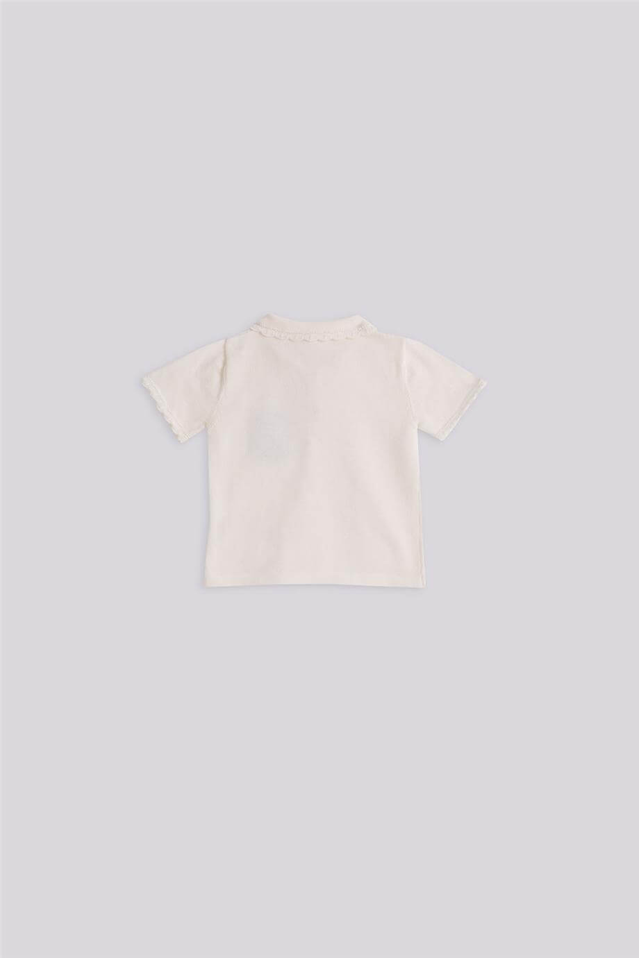 Layette Kız Bebek Beyaz Şort TakımLayette Kız Bebek Beyaz Şort Takım