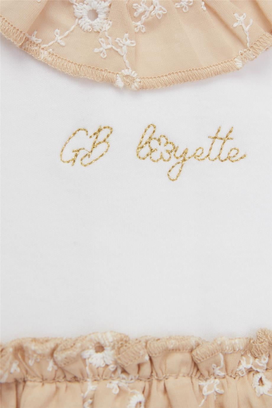 Layette Kız Bebek Beyaz Tulum