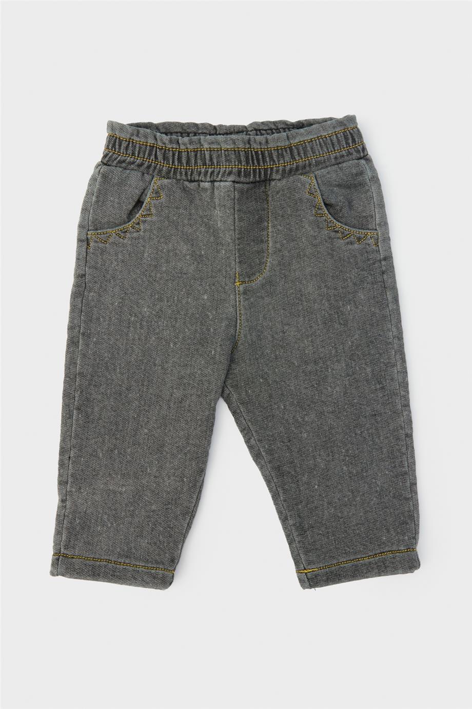 Layette Kız Bebek Denim Pantolon