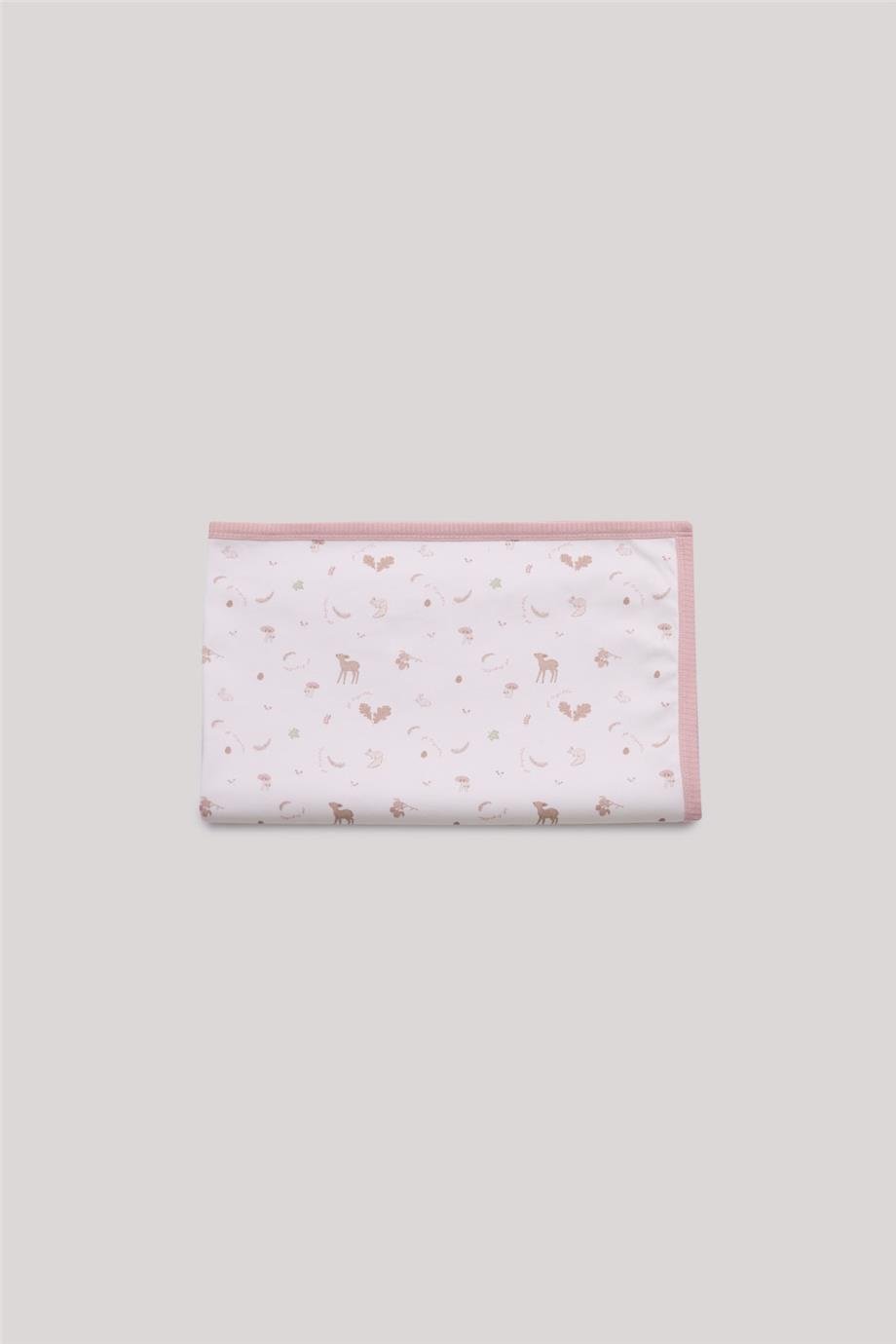 Layette Kız Bebek Desenli Battaniye