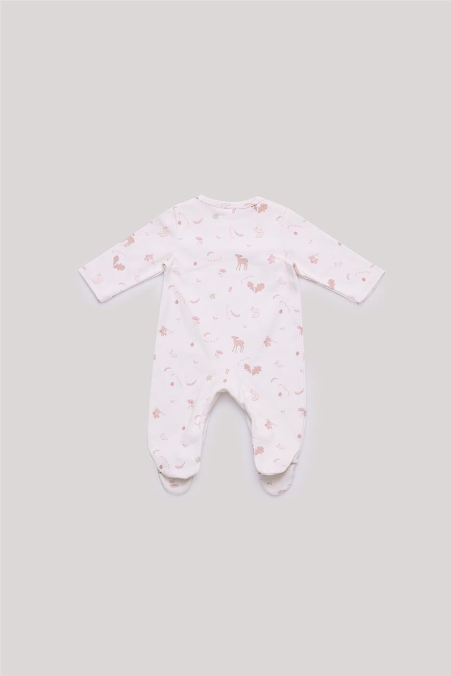 Layette Kız Bebek Desenli Body
