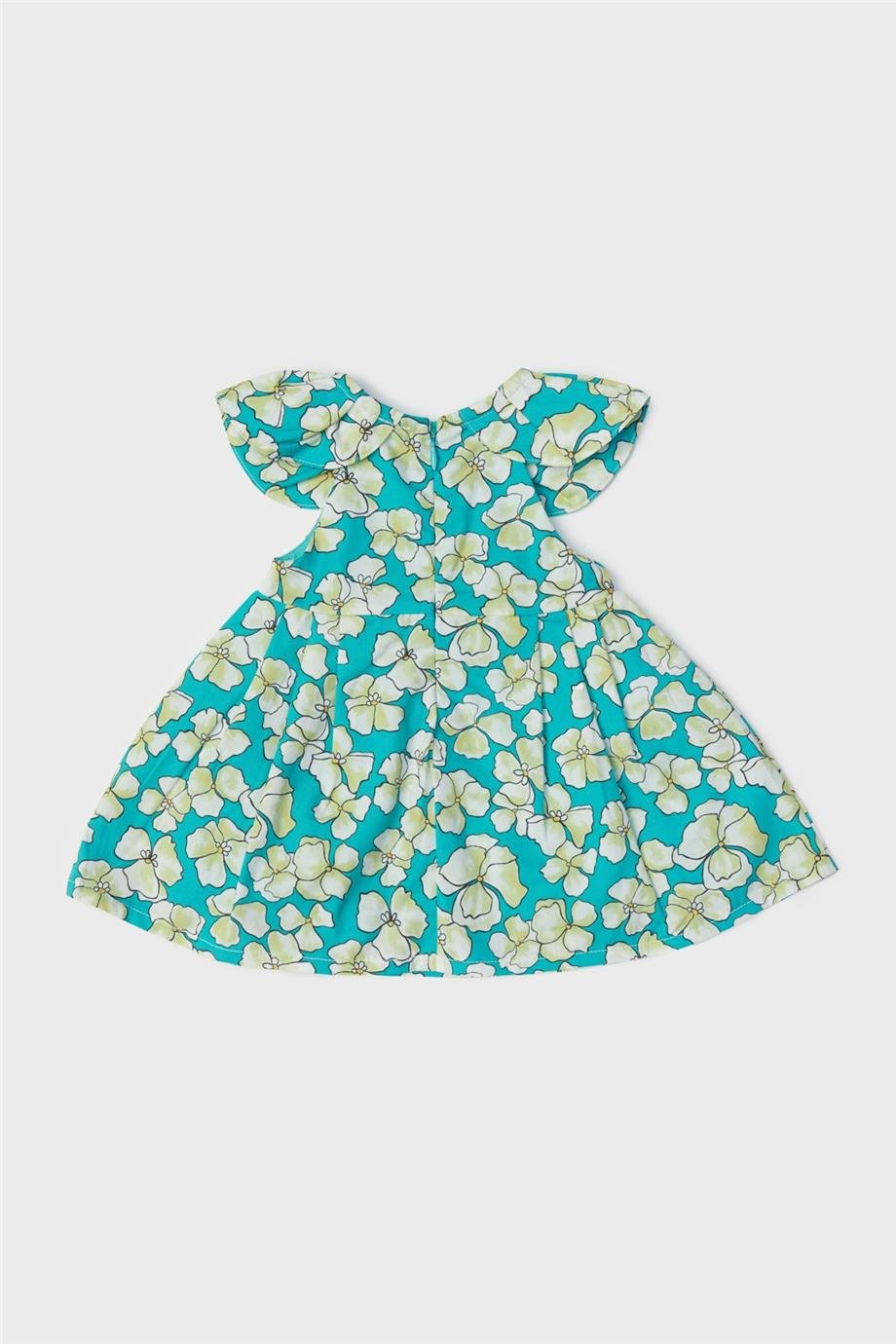 Layette Kız Bebek Desenli Elbise