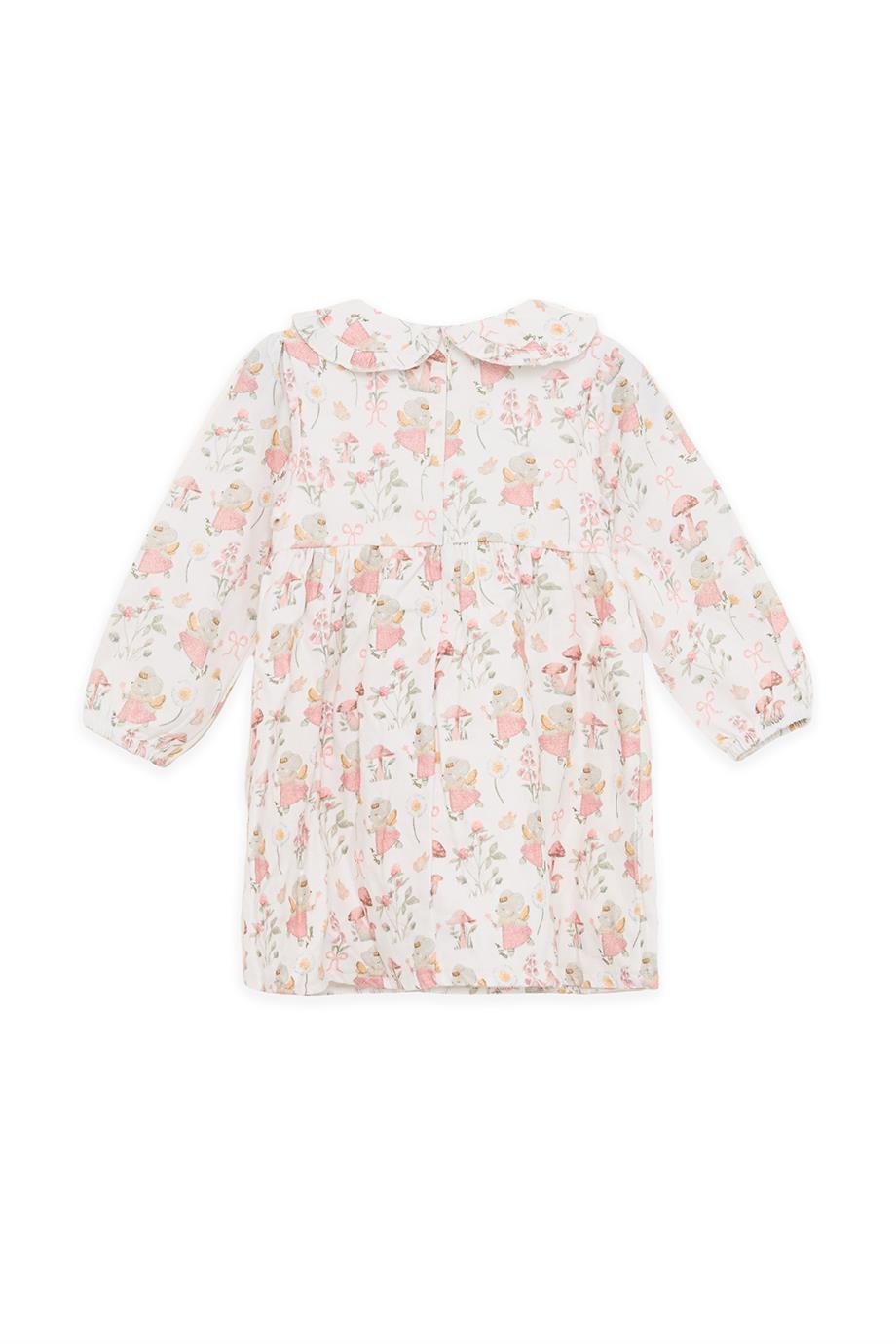 Layette Kız Bebek Desenli ElbiseLayette Kız Bebek Desenli Elbise