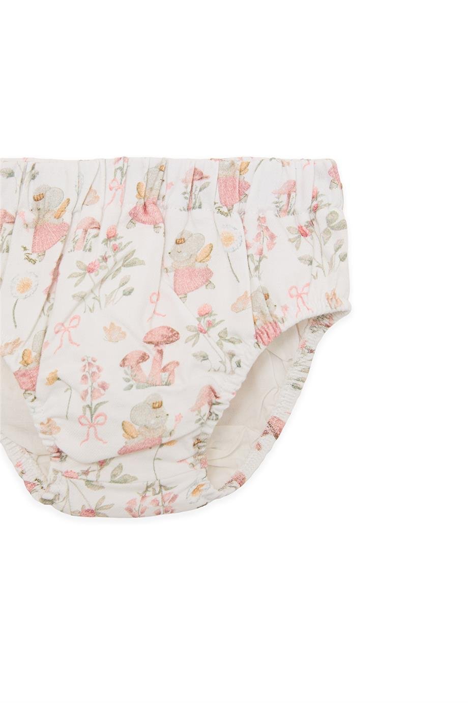 Layette Kız Bebek Desenli ElbiseLayette Kız Bebek Desenli Elbise