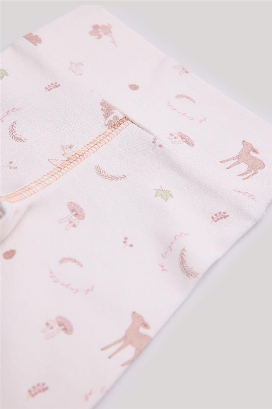 Layette Kız Bebek Desenli Eşofman Altı