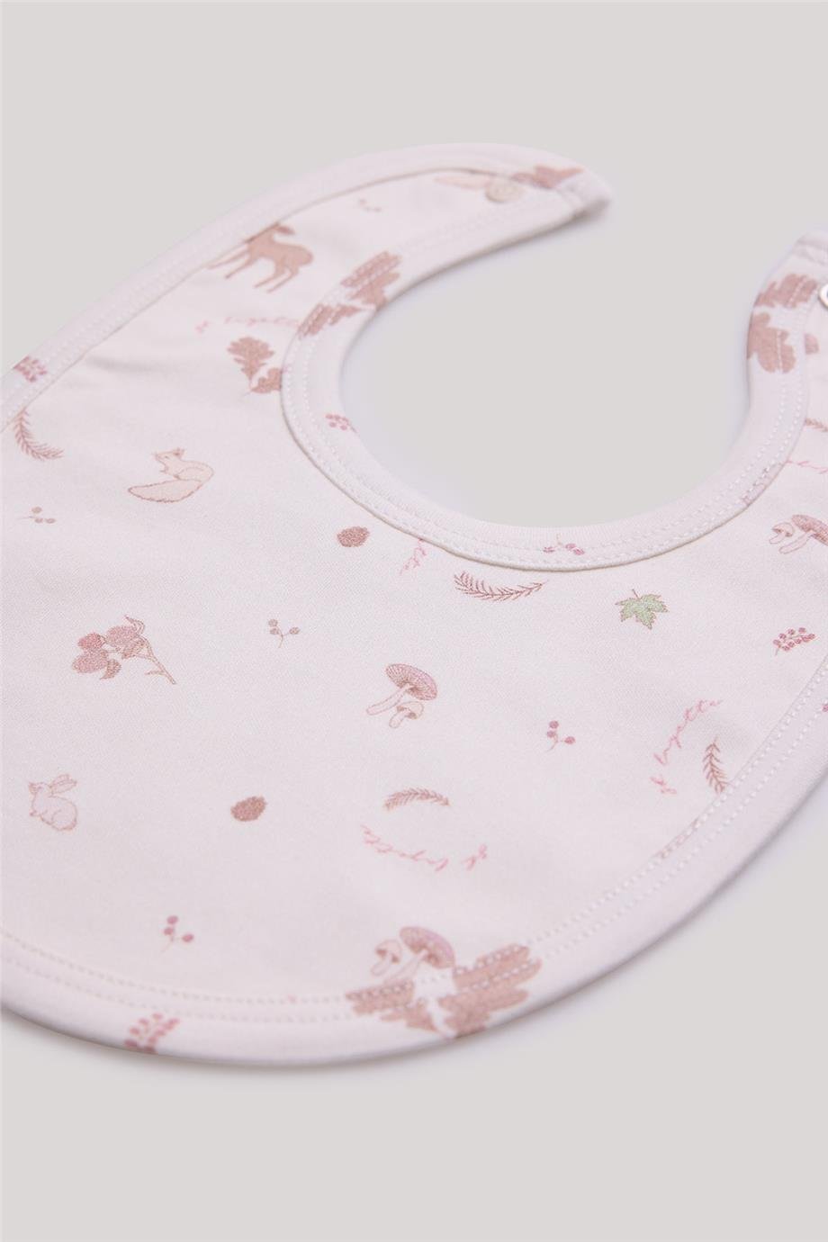 Layette Kız Bebek Desenli Önlük