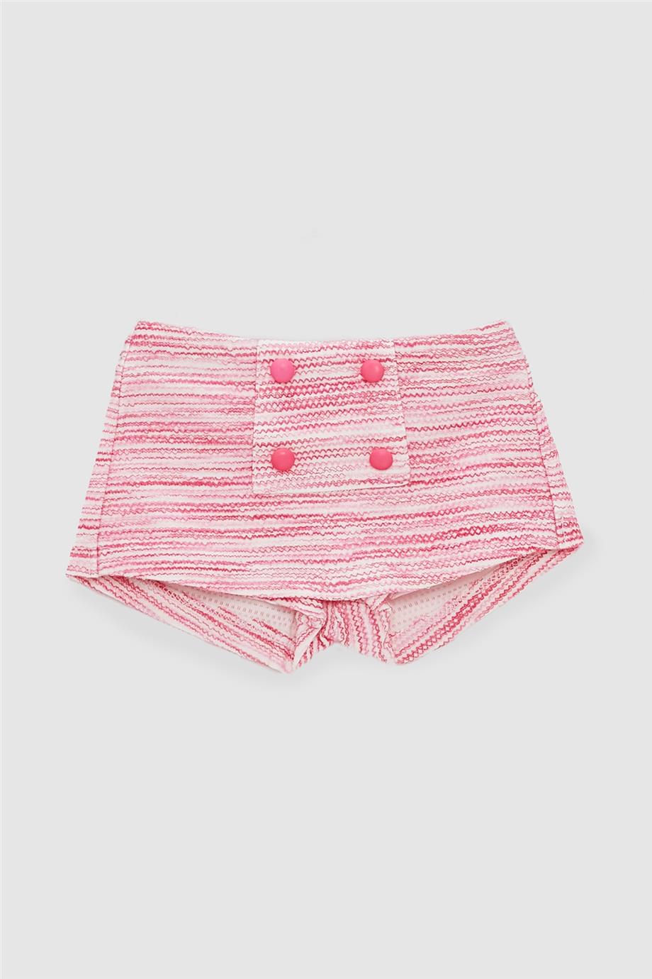 Layette Kız Bebek Desenli Şort