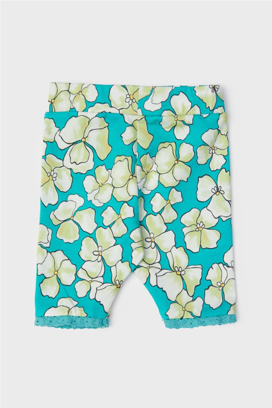 Layette Kız Bebek Desenli Tayt