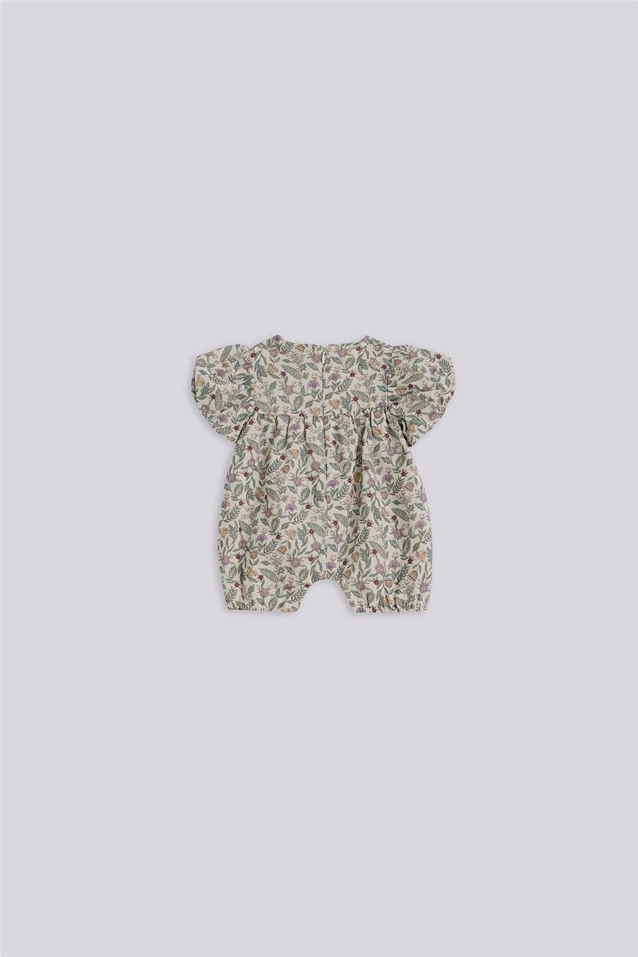Layette Baby Girl Patterned OverallLayette Baby Girl Patterned Overall