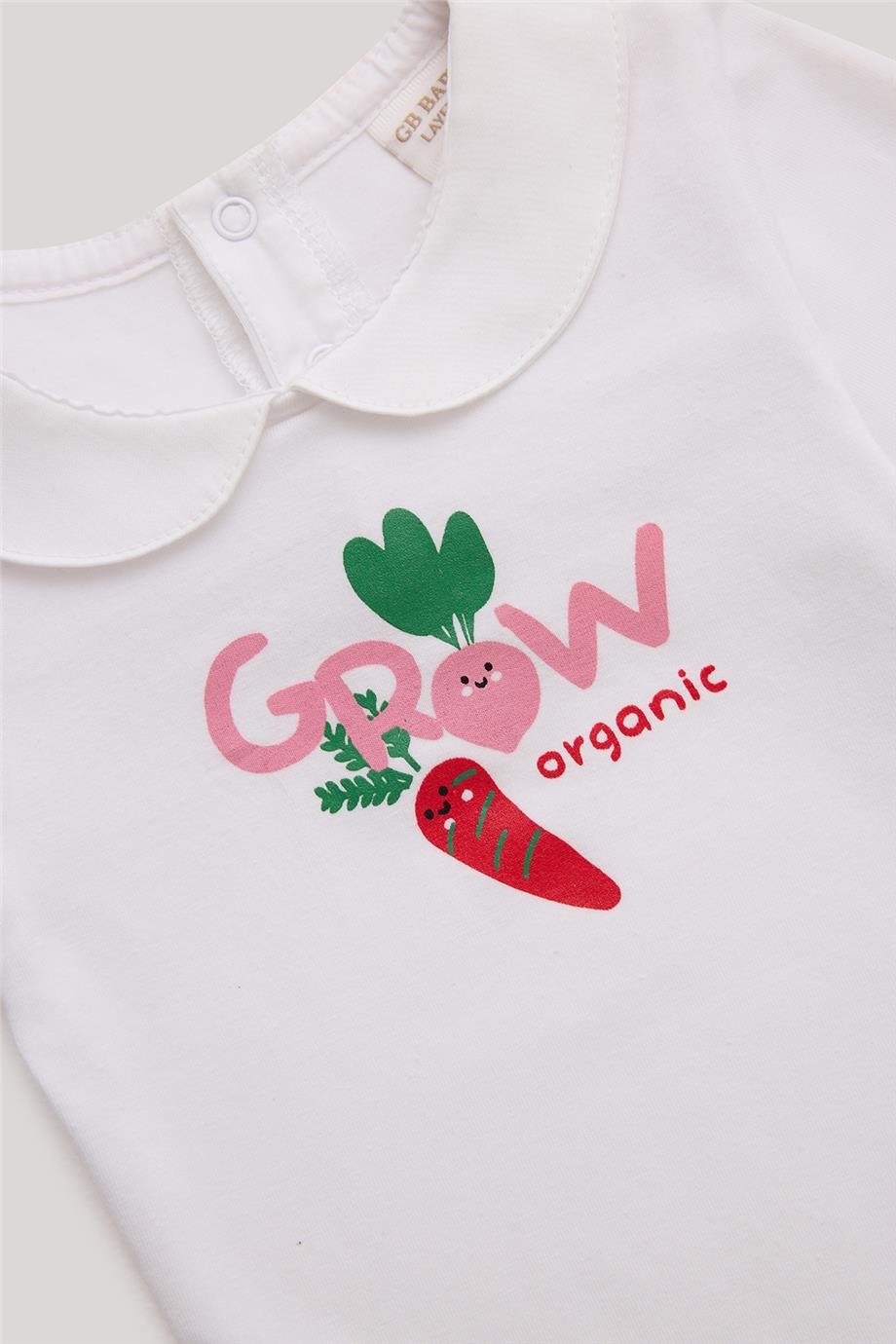 Layette Kız Bebek Ekru Body