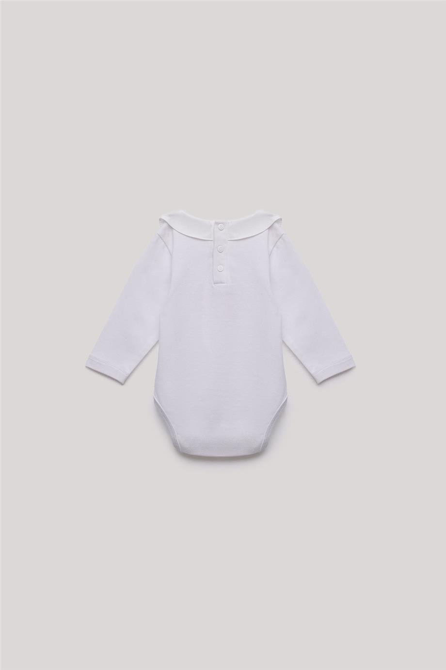 Layette Kız Bebek Ekru Body