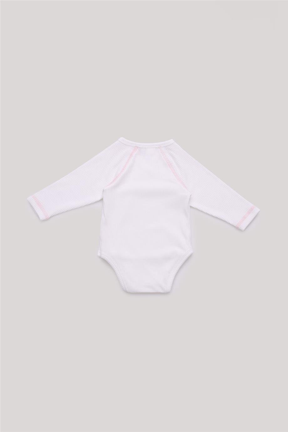 Layette Kız Bebek Ekru Body