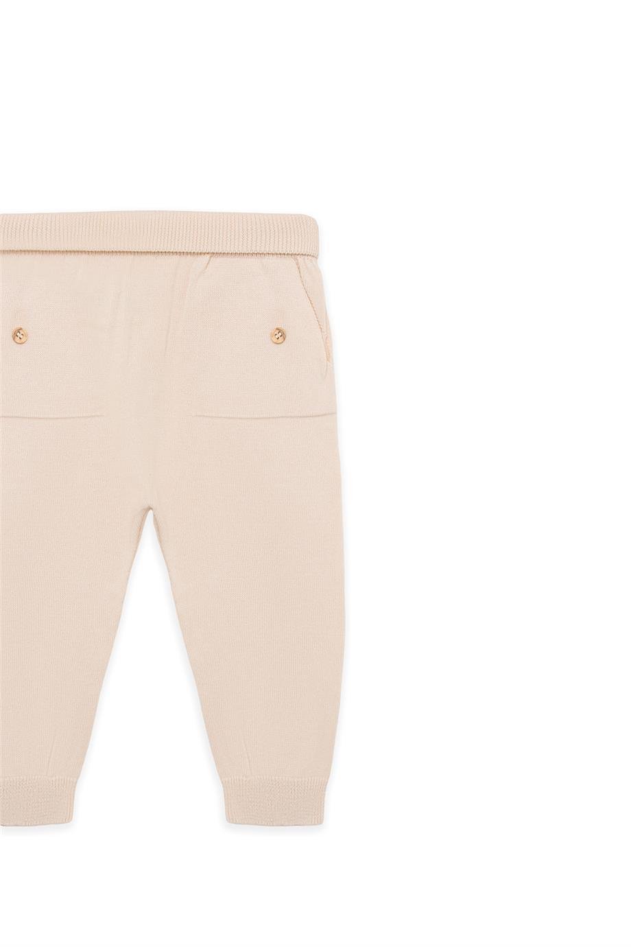 Layette Baby Girl Ecru Knitwear SetLayette Baby Girl Ecru Knitwear Set