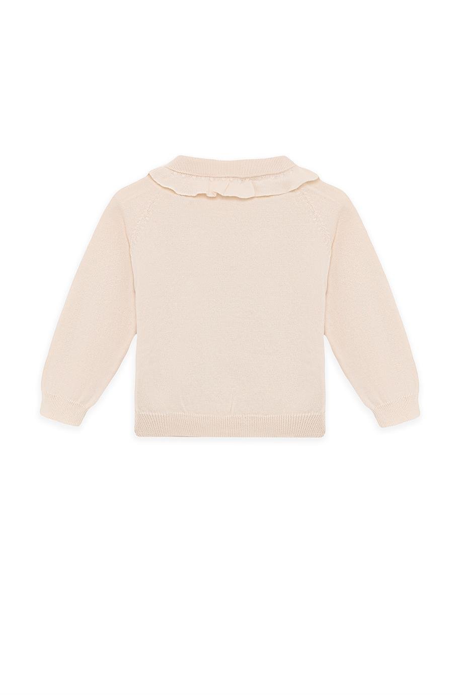 Layette Baby Girl Ecru Knitwear SetLayette Baby Girl Ecru Knitwear Set