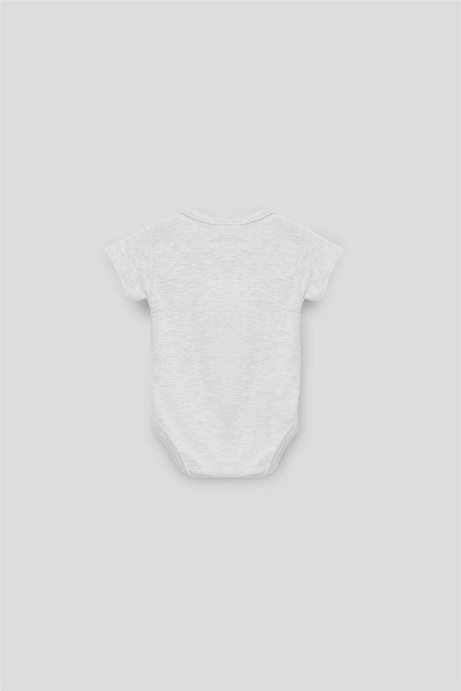 Layette Kız Bebek Gri BodyLayette Kız Bebek Gri Body