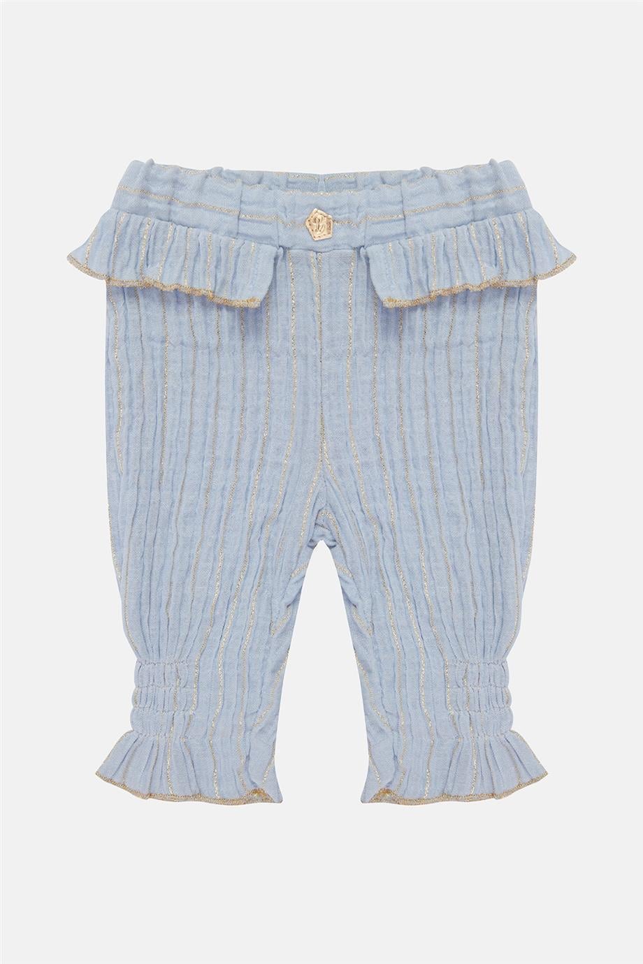 Layette Kız Bebek Mavi Eşofman Altı