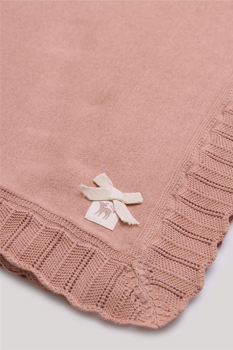 Layette Kız Bebek Pembe Battaniye