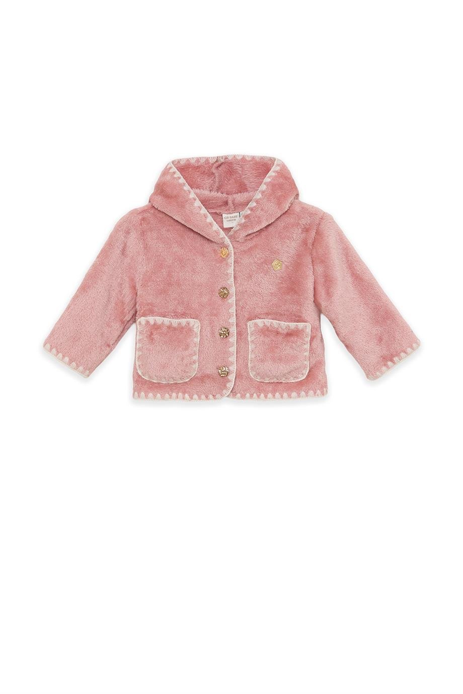Layette Baby Girl Pink CardiganLayette Baby Girl Pink Cardigan