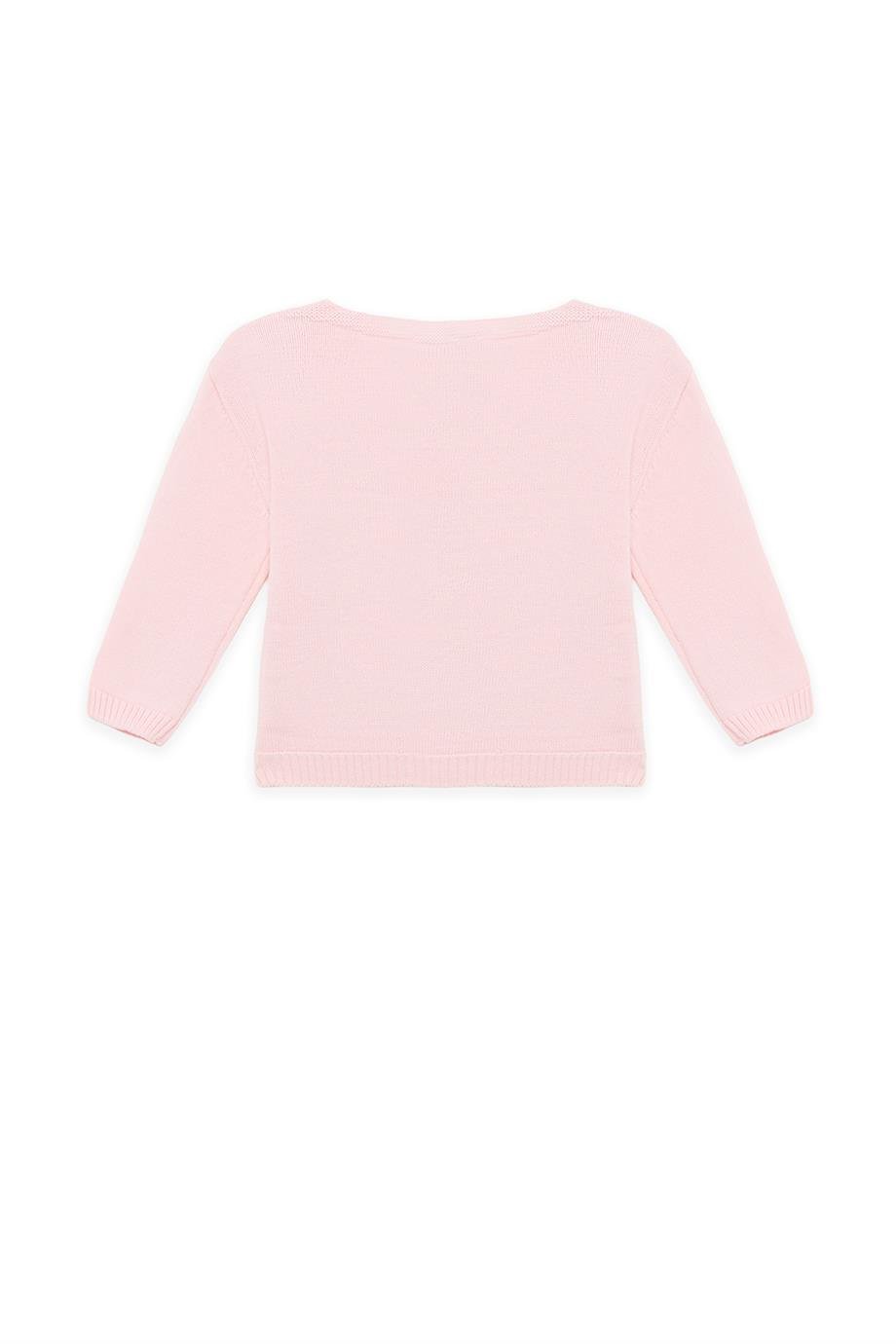 Layette Baby Girl Pink Knitwear SetLayette Baby Girl Pink Knitwear Set