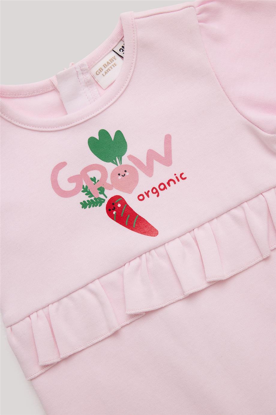 Layette Kız Bebek Pembe Tulum