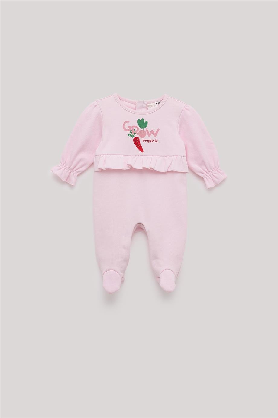 Layette Kız Bebek Pembe Tulum
