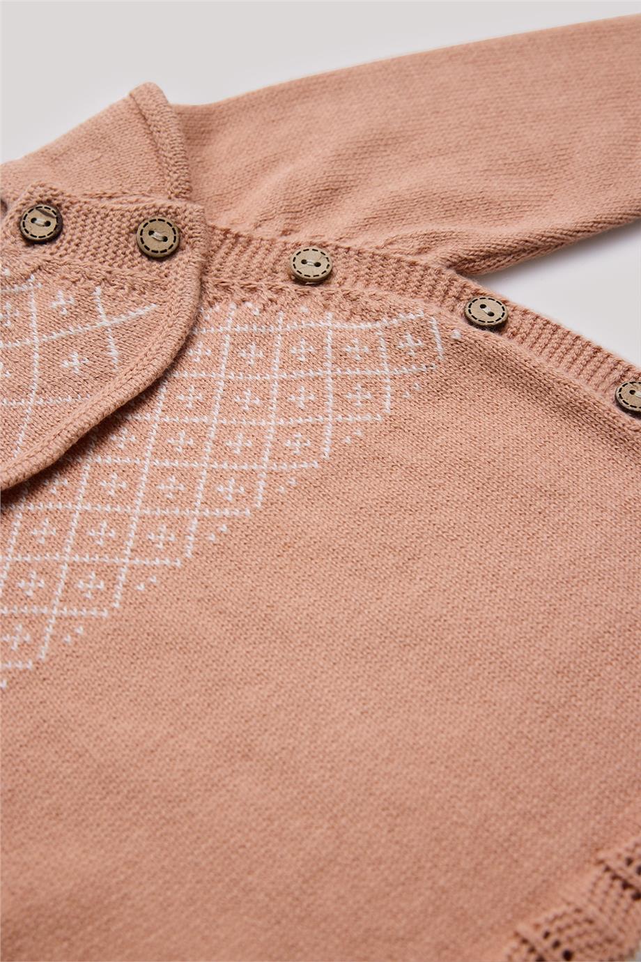 Layette Kız Bebek Pembe Tulum