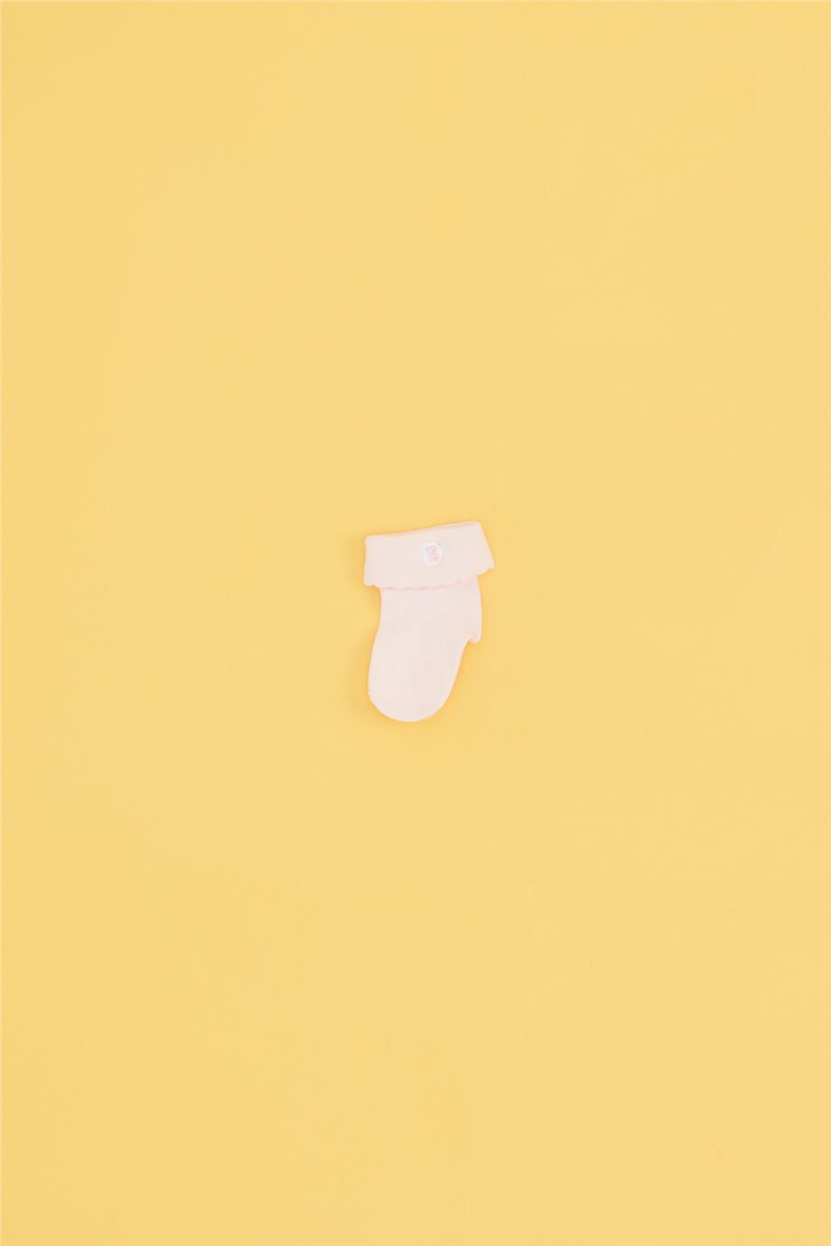 Layette Kız Bebek Renkli 3lü Çorap