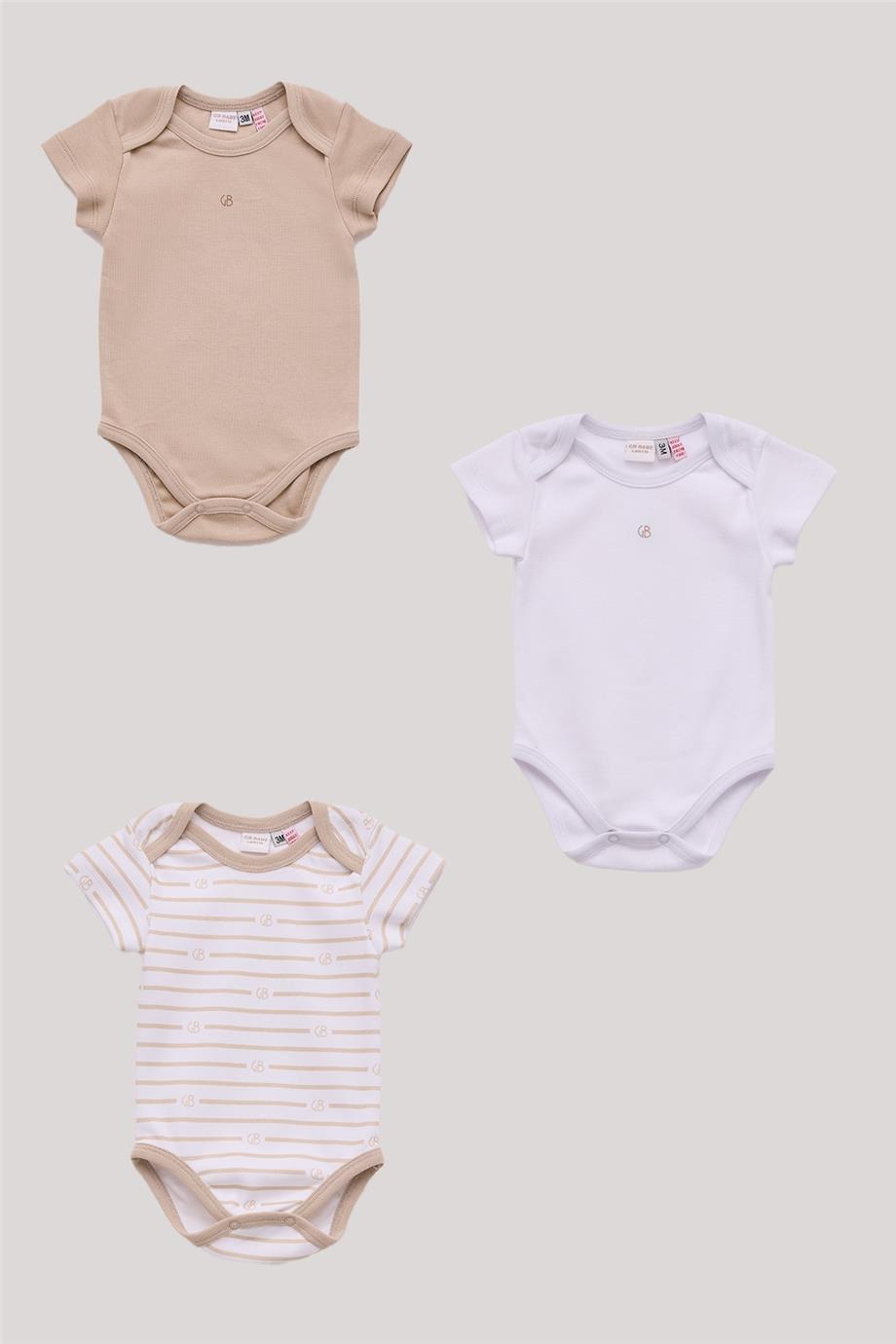 Layette Kız Bebek Renkli Body