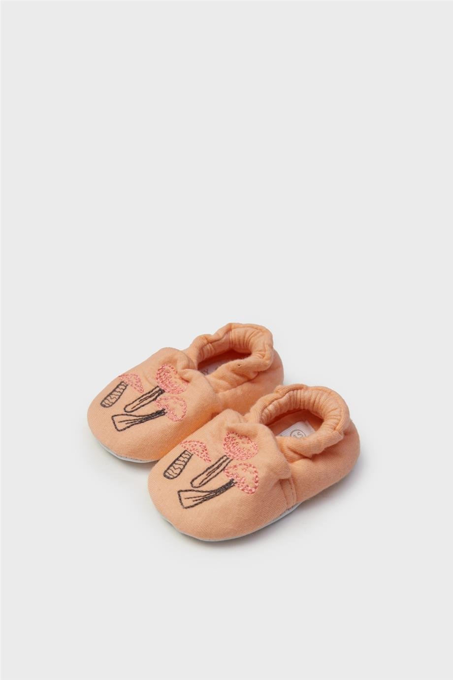 Layette Kız Bebek Somon Patik