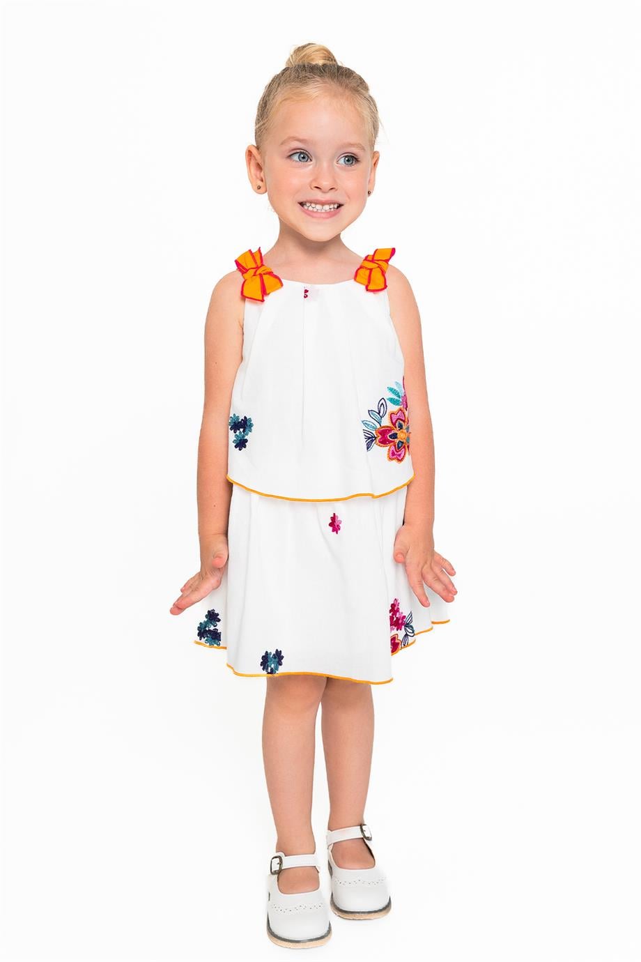 Lia Lea Kız Bebek Beyaz ElbiseLia Lea Kız Bebek Beyaz Elbise