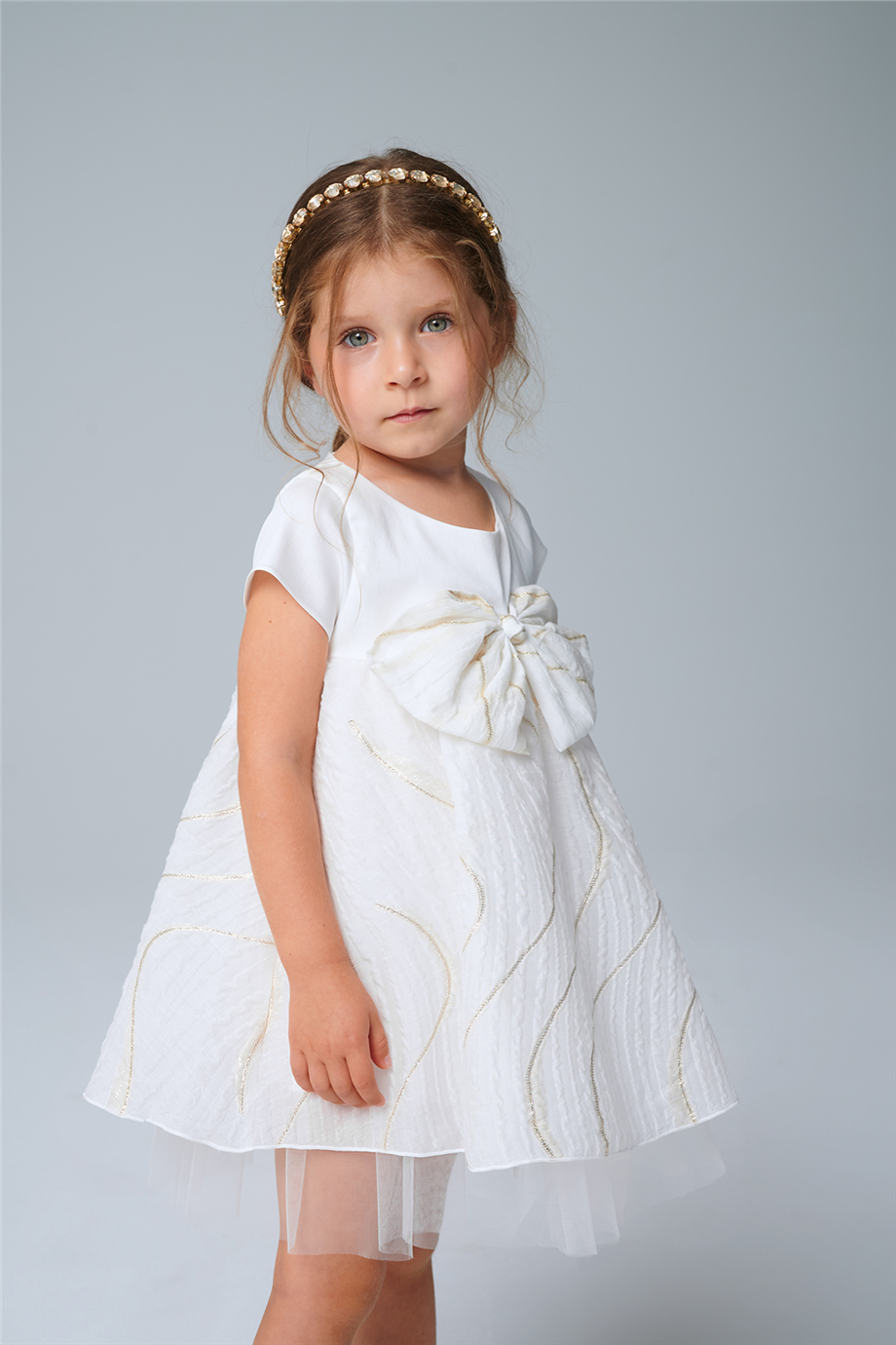 Lia Lea Kız Bebek Beyaz ElbiseLia Lea Kız Bebek Beyaz Elbise