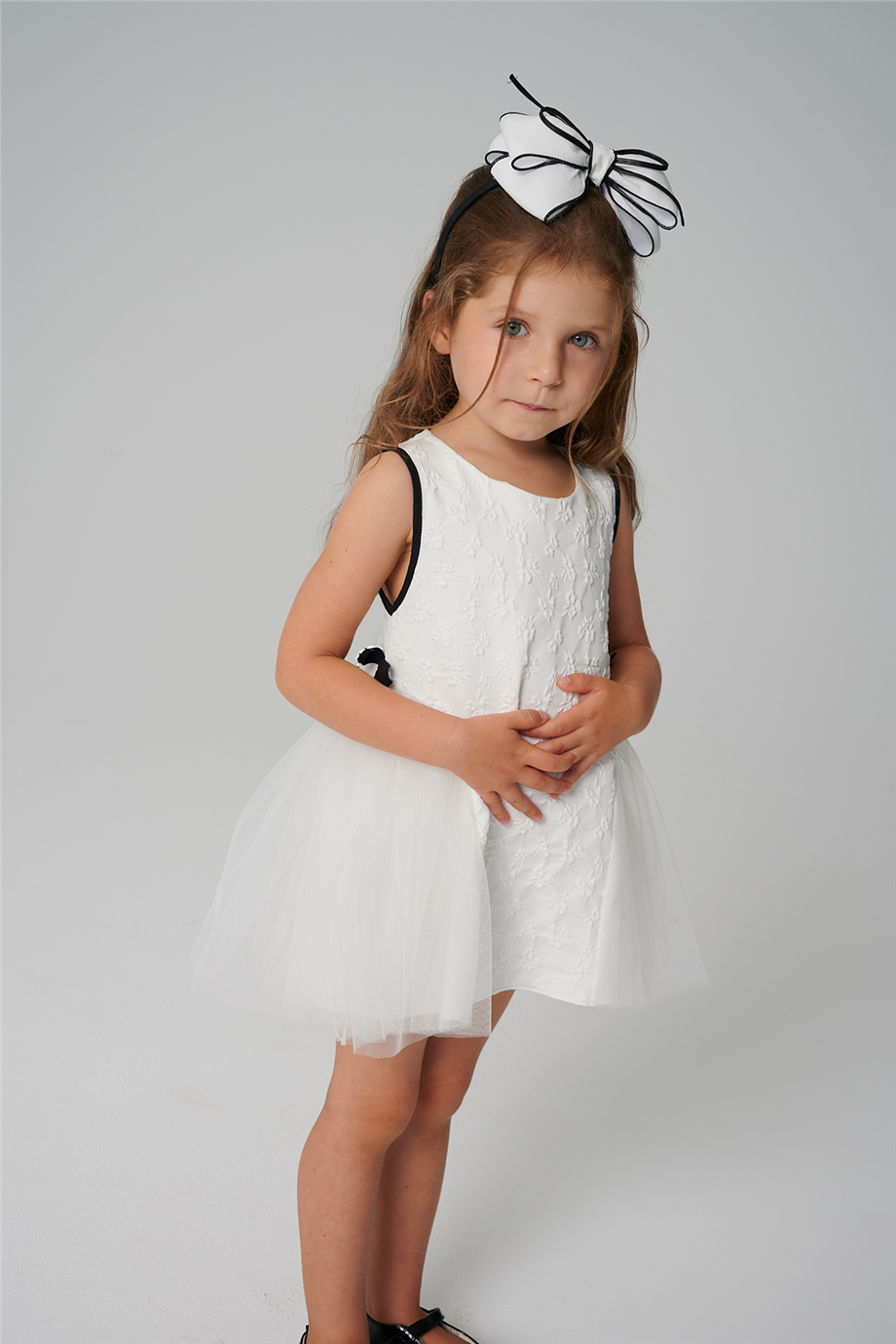 Lia Lea Baby Girl White DressLia Lea Baby Girl White Dress