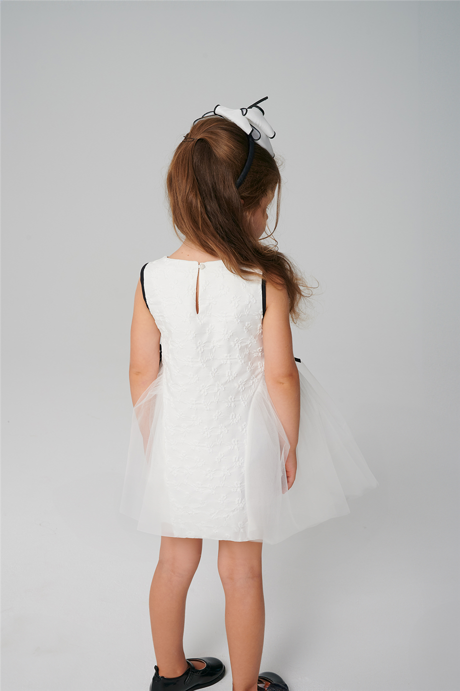 Lia Lea Baby Girl White DressLia Lea Baby Girl White Dress