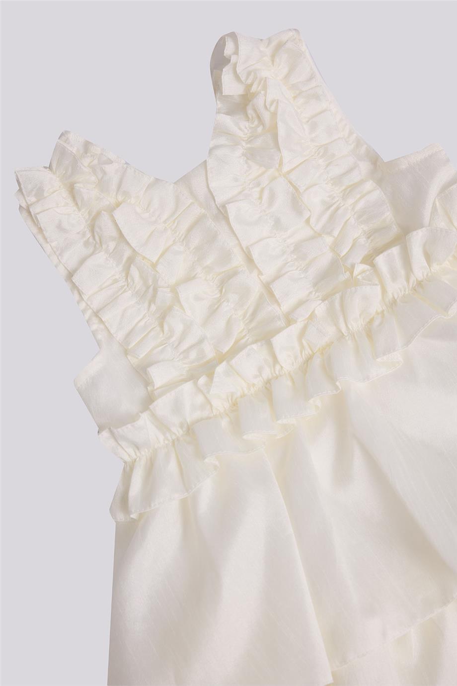 Lia Lea Kız Bebek Beyaz ElbiseLia Lea Kız Bebek Beyaz Elbise