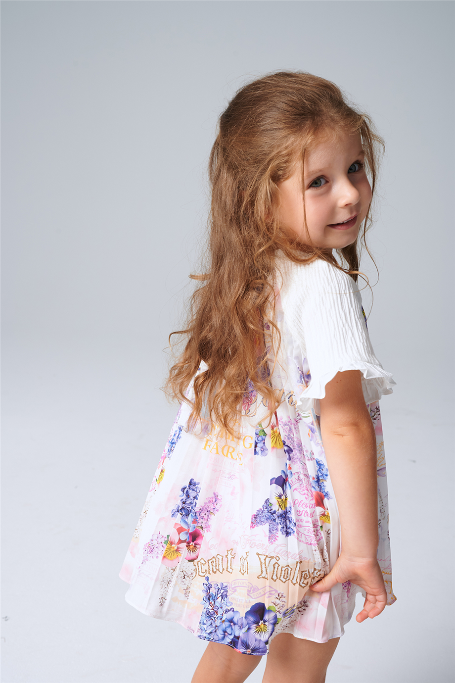 Lia Lea Baby Girl Patterned DressLia Lea Baby Girl Patterned Dress