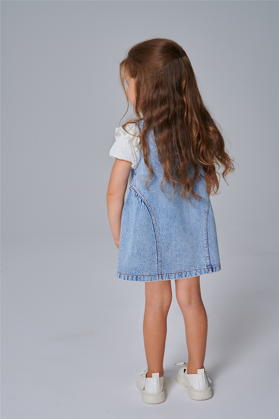 Lia Lea Baby Girl Navy Blue DressLia Lea Baby Girl Navy Blue Dress