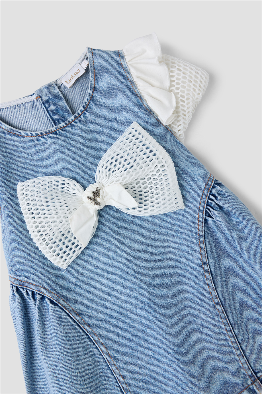 Lia Lea Baby Girl Navy Blue DressLia Lea Baby Girl Navy Blue Dress
