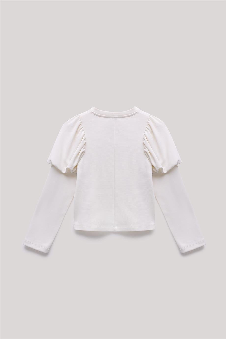 Lia Lea Kız Çocuk Bej Bluz