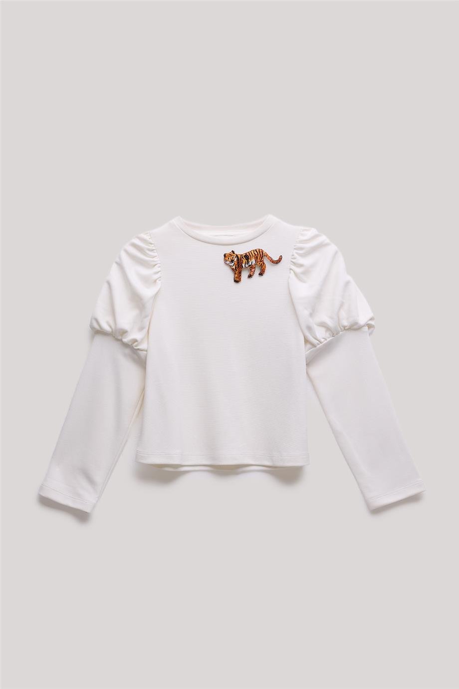 Lia Lea Kız Çocuk Bej Bluz