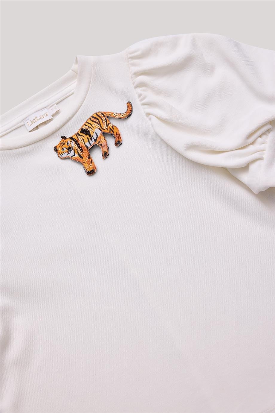 Lia Lea Kız Çocuk Bej Bluz