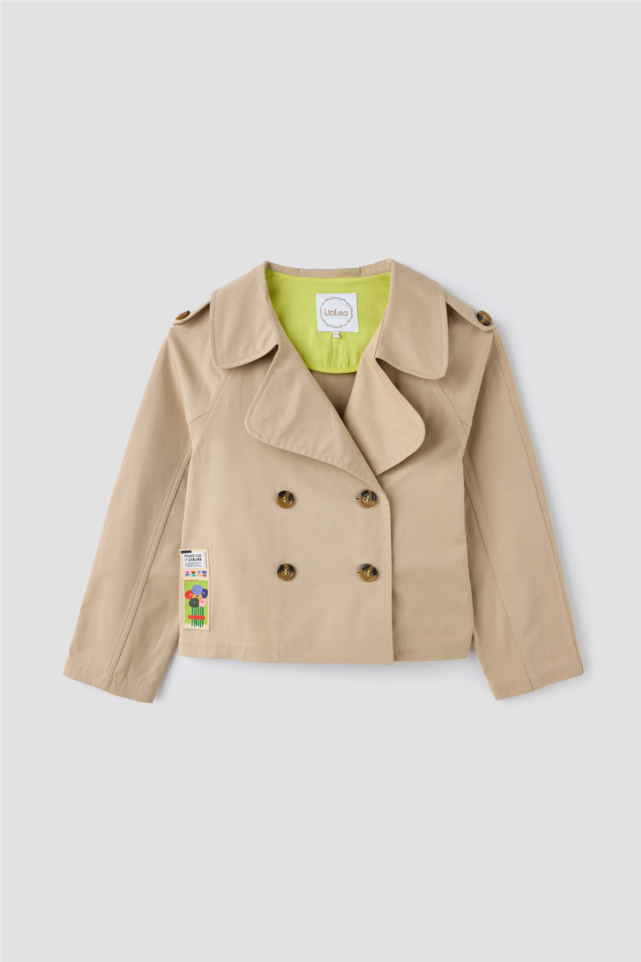 Lia Lea Girl Beige JacketLia Lea Girl Beige Jacket