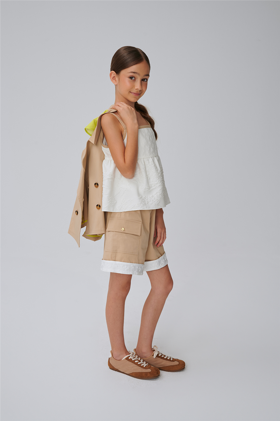 Lia Lea Girl Beige JacketLia Lea Girl Beige Jacket
