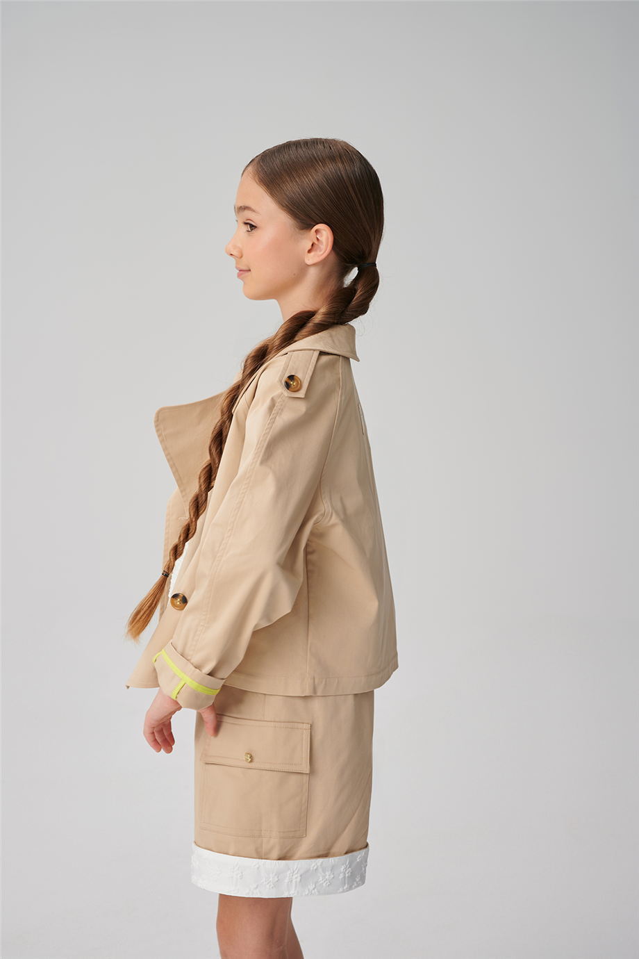 Lia Lea Girl Beige JacketLia Lea Girl Beige Jacket