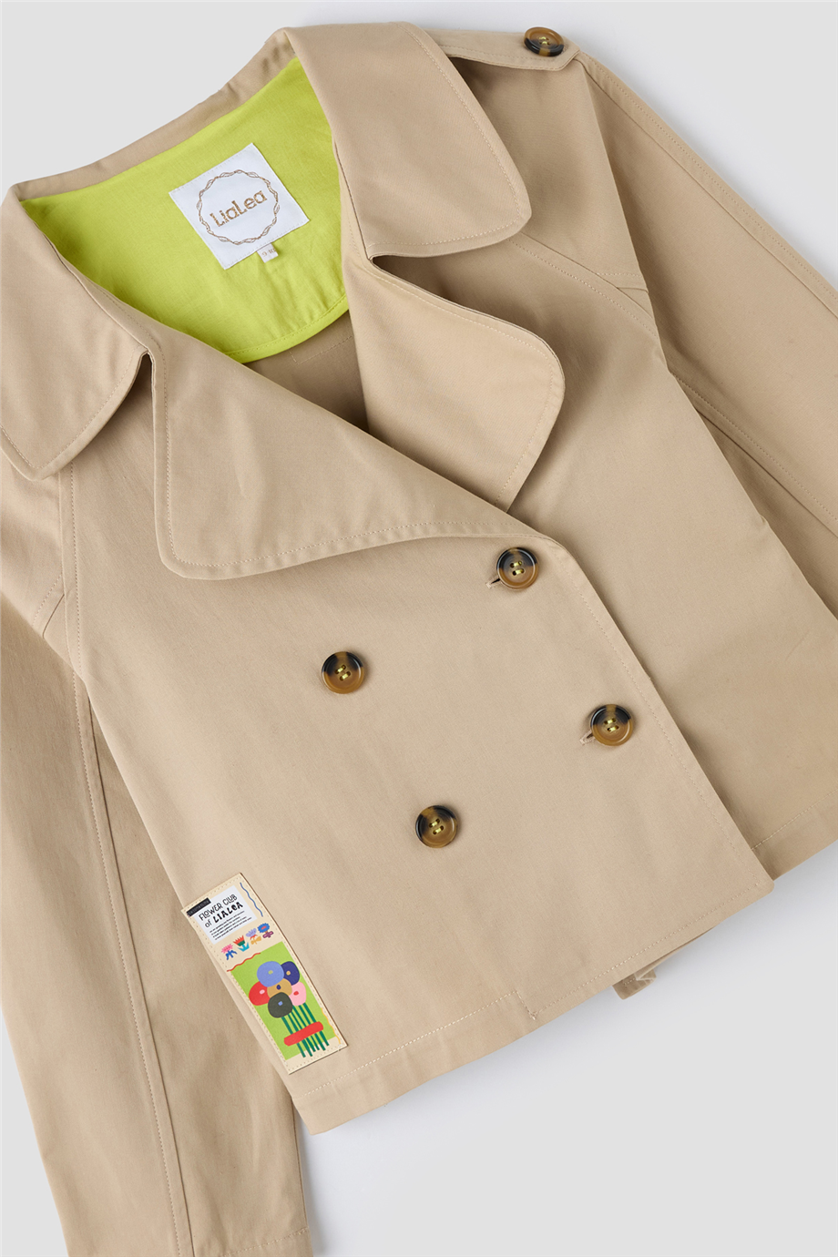 Lia Lea Girl Beige JacketLia Lea Girl Beige Jacket