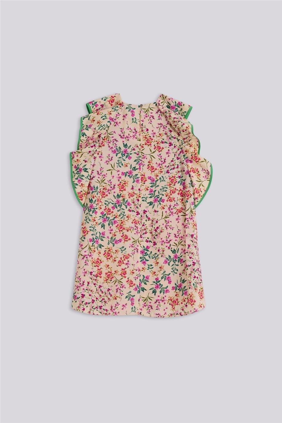 Lia Lea Kız Çocuk Bej ElbiseLia Lea Kız Çocuk Bej Elbise