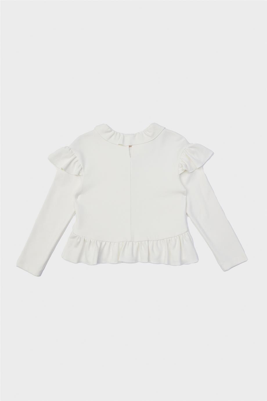 Lia Lea Kız Çocuk Beyaz Bluz