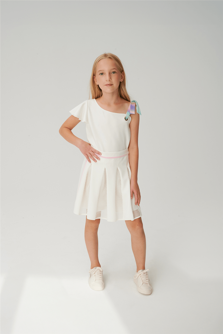 Lia Lea Girl White BlouseLia Lea Girl White Blouse